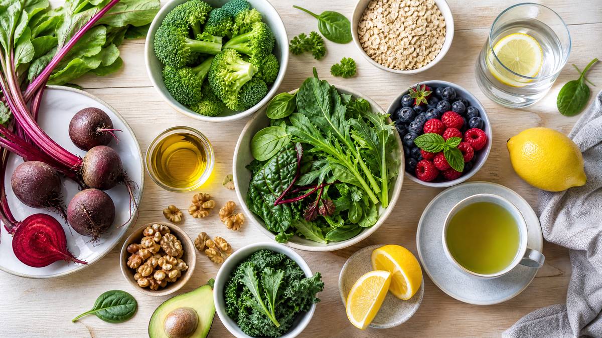 Spinaci, cereali integrali, quinoa e barbabietole rosse, alimenti naturalmente ricchi di betaina
